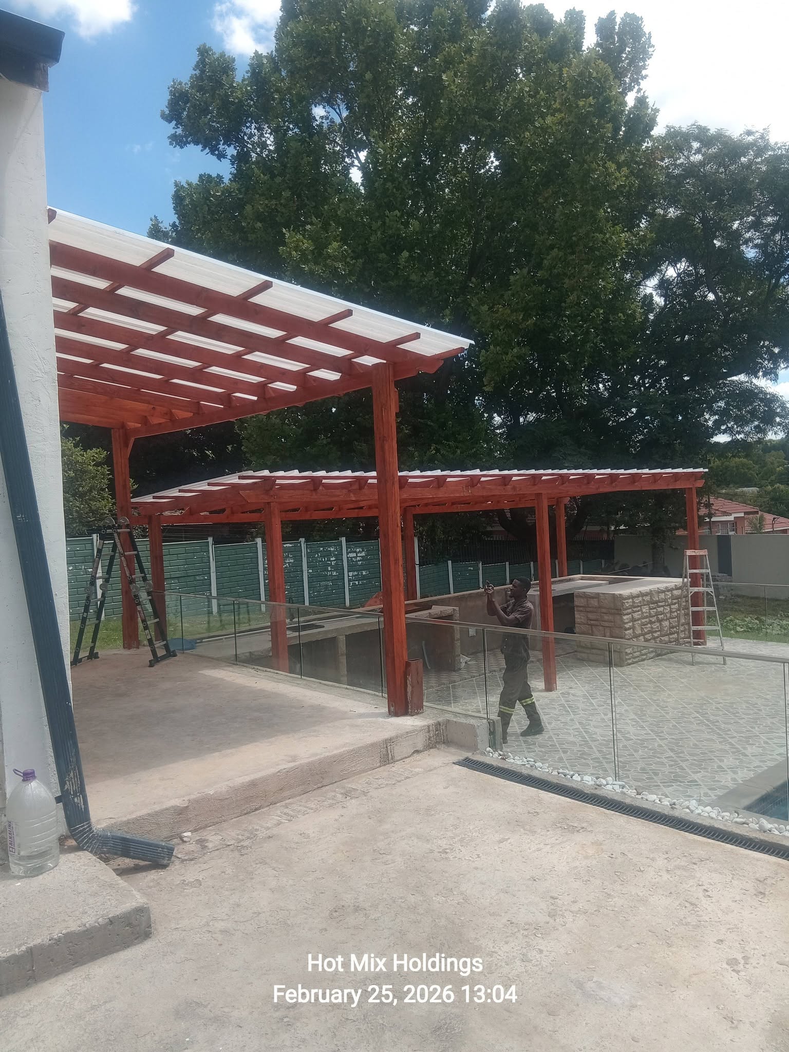 Pergola Shades project 23 by Hot Mix Holdings